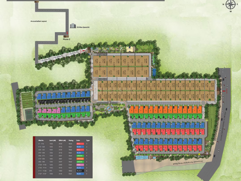  ATCO La Vivant masterplan
